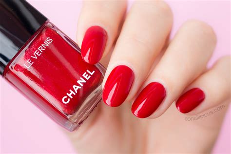 chanel cherry red nail polish|discontinued Chanel nail polish colors.